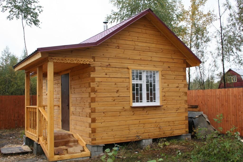Баня из бревна
