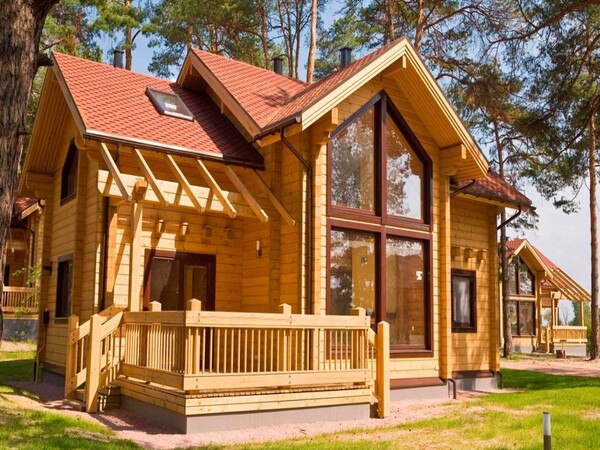 Дом из бруса 11 на 10 м